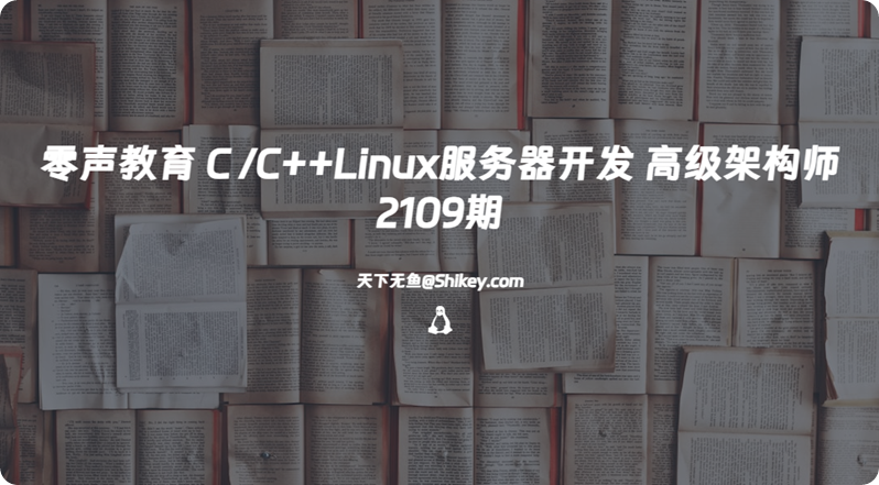 《零声教育 C /C++Linux服务器开发 高级架构师2109 百度网盘下载》