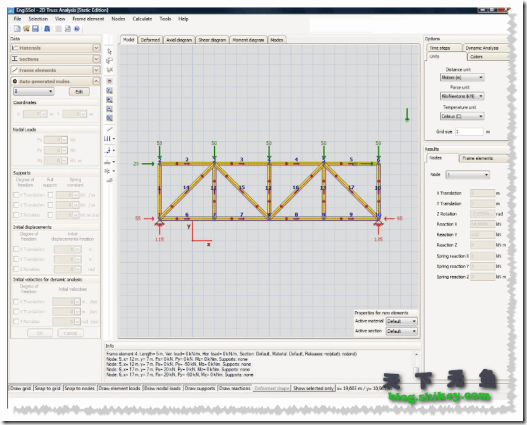 《Engissol 2D Frame Analysis Dynamic Edition v4.9》