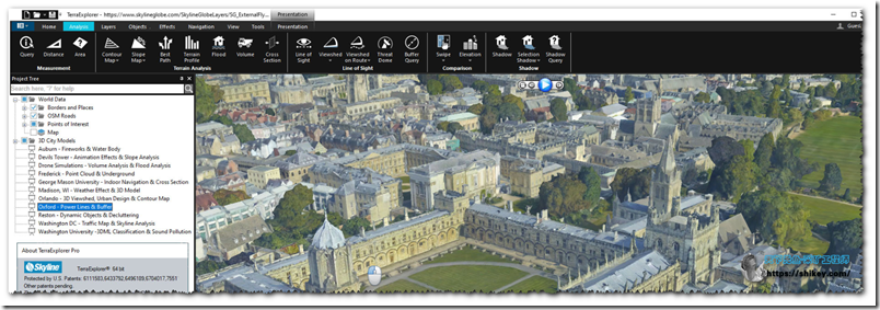《Skyline TerraExplorer Pro v7.2.1.4020 功能强大的GIS软件》