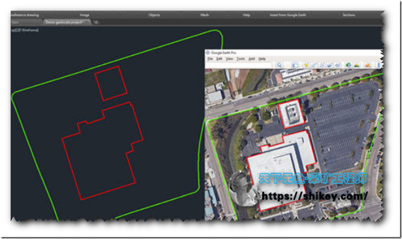 《Arqcom CAD-Earth v6.1.9可以将谷歌地图导出到CAD中的软件|免费下载》