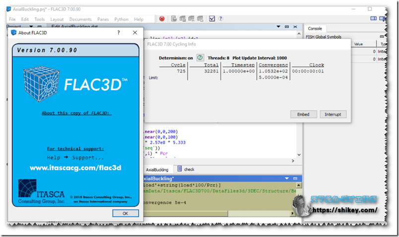 《Itasca FLAC3D 6.00.69 x64岩土分析软件破解下载》
