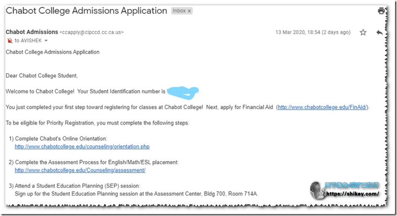 《Chabot College edu教育邮箱Python一键申请脚本》
