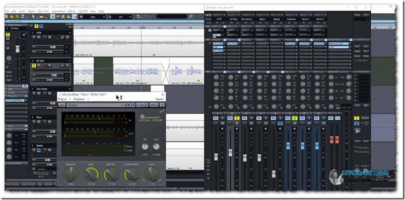 《MAGIX Samplitude Pro X5 Suite一款专业的音频编辑软件破解下载》