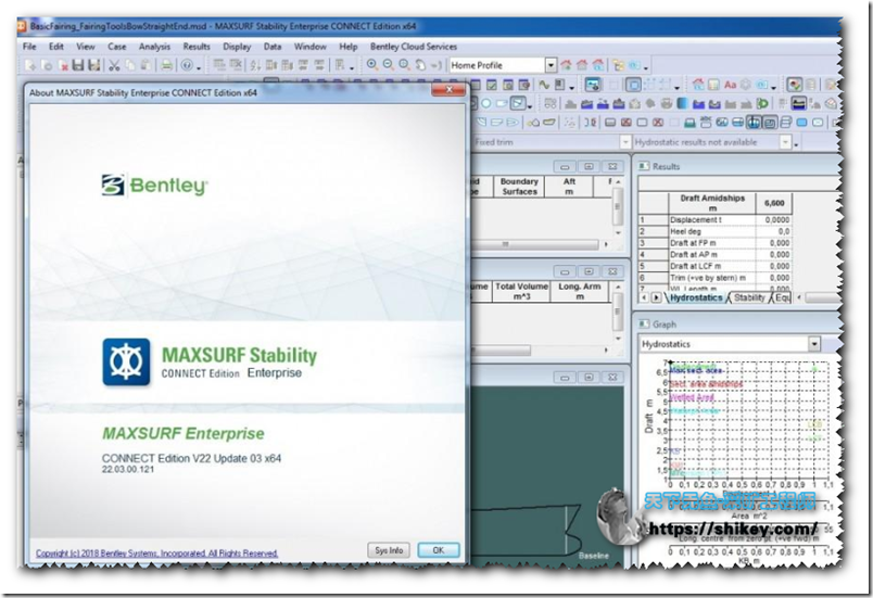 《MAXSURF CONNECT Edition V22.03.00.121Update 3船舶设计软件-破解下载》