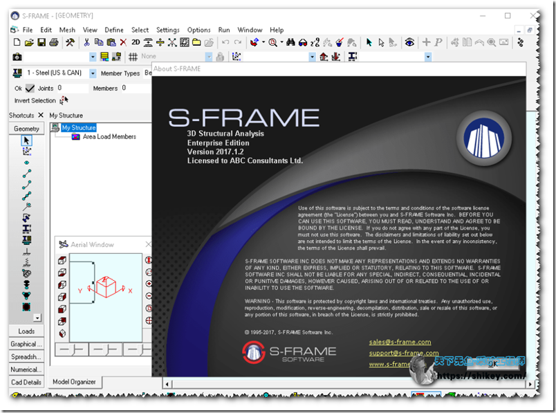 《S-FRAME Product Suite 2017 Enterprise一套结构设计和分析软件破解下载》