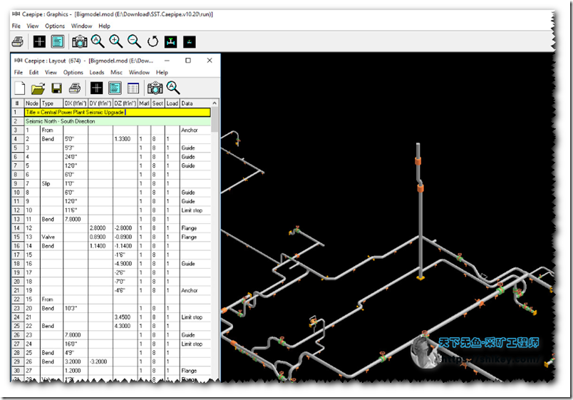 《SST Systems Caepipe v10.20一款小巧的管道应力分析软件破解下载》